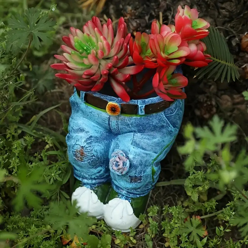 Retro Denim - Garden Planter