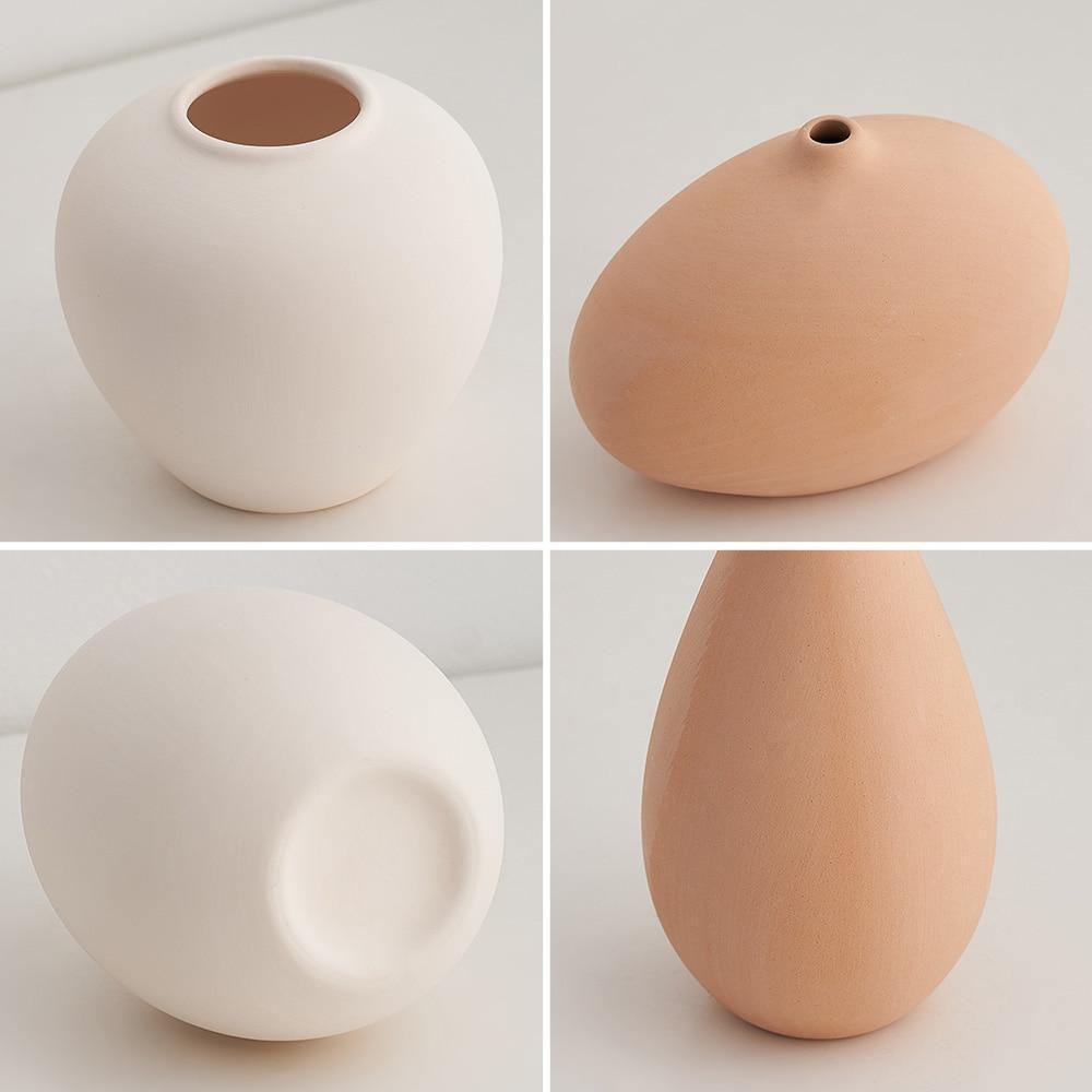 Neutral Ceramic Vases